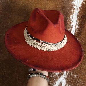 “Burn it Down” handcrafted hat 🎩 by ‘ON MY MIND’